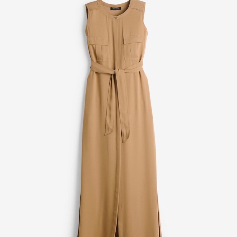 NWT White House Black Market Maxi Shirtdress - 4